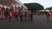 Kirab budaya iringi pengembalian duplikat bendera merah putih&nbsp;dan teks proklamasi dari Istana Merdeka ke Monas, Jakarta Pusat. (Youtube: Sekretariat Presiden)