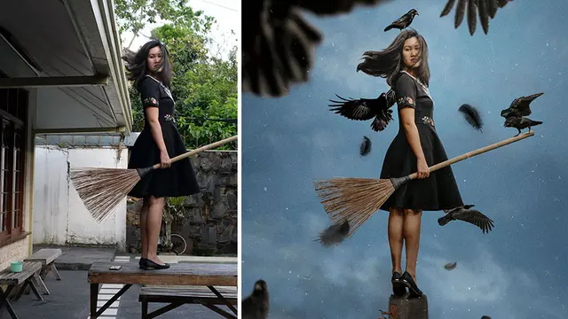 [Bintang] Fakta Unik: Hanya Narsis di Halaman Belakang, Intip 8 Potret Imajinasi Ajaib dari Perempuan Oriental Ini