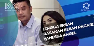 Lingga Ersan mengaku menanggung beban berpacaran dengan Vanessa Angel