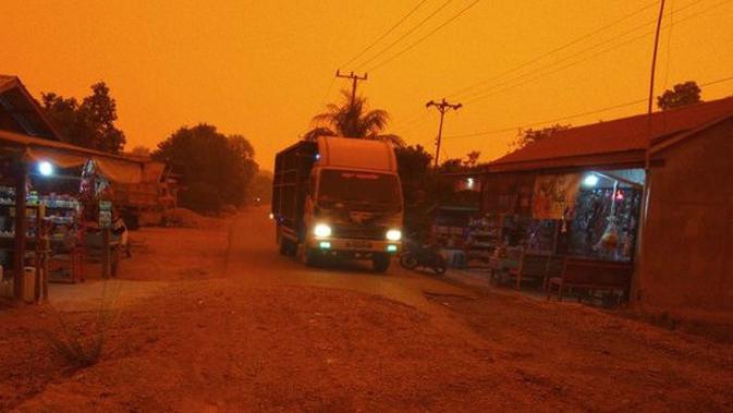 Top 3 News Fakta Di Balik Cerita Langit Merah Muaro Jambi News Liputan6 Com