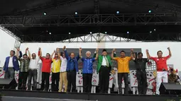 [FOTO] Tokoh Parpol Kompak Kampanye Berintegritas