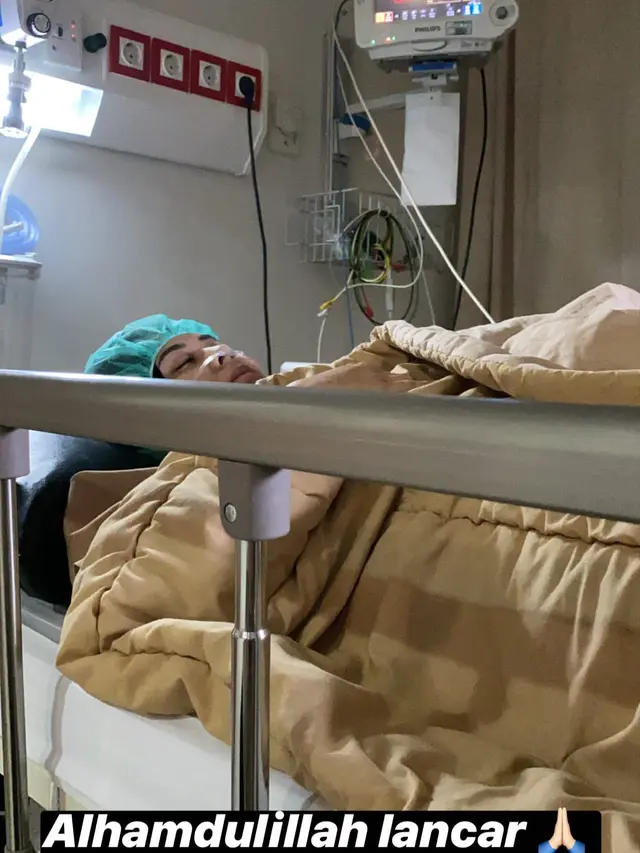 Potret Kesha Ratuliu Usai Jalani Operasi Tumor Payudara