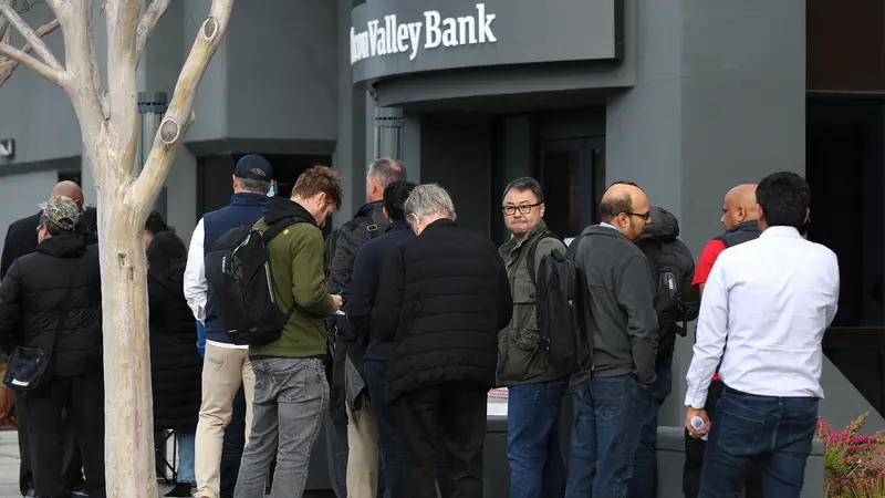 Silicon Valley Bank Kolaps Tekan Saham Bank di Eropa dan AS