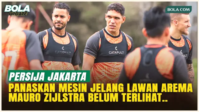 Jaga Ritme Kemenangan, Persija Jakarta Gelar Sesi Latihan Santai Jelang Lawan Arema FC