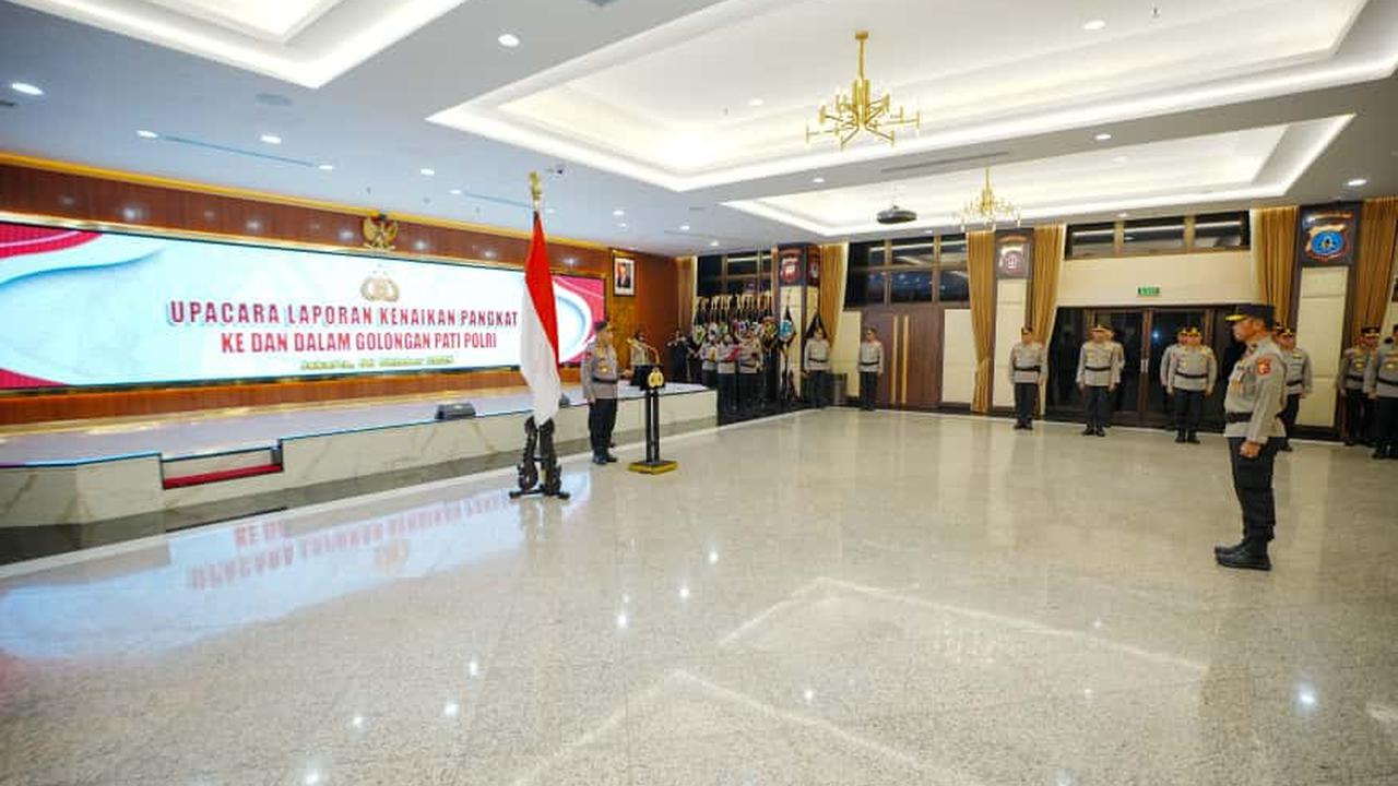 27 Perwira Tinggi Polri Naik Pangkat, 4 Jadi Komjen