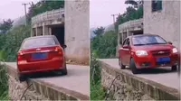 Viral Video Cara Putar Balik Mobil di Jalan Sempit, Bikin Kaget