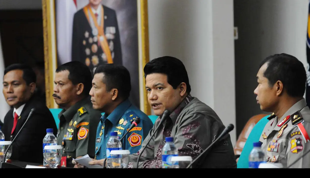 Acara serah terima itu digelar di gedung KPU Jalan Imam Bonjol, Jakpus, Jumat (22/8/2014) (Liputan6.com/Andrian M Tunay)