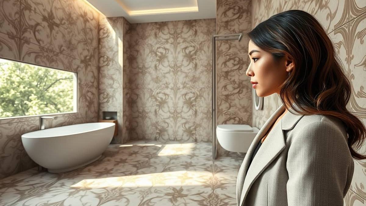 15 Model Keramik Kamar Mandi Terbaru 2025, Desain Minimalis hingga Mewah