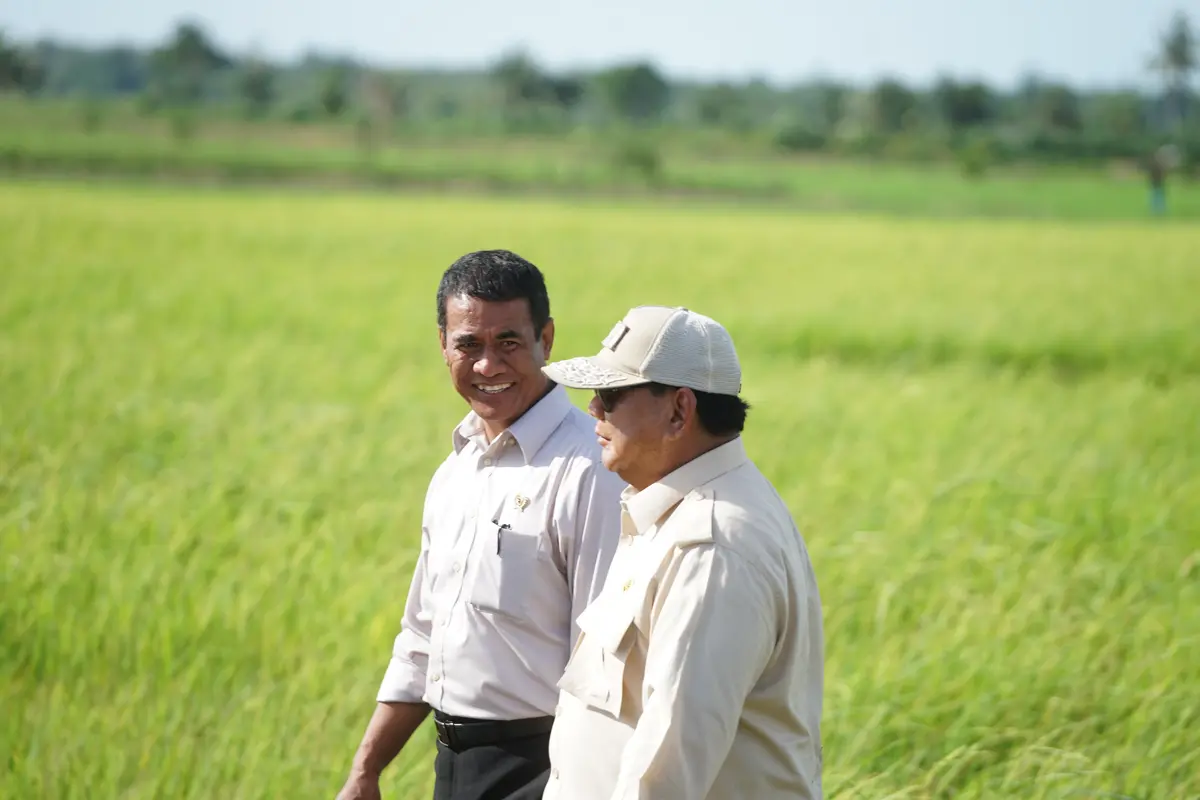 Kunjungan Kerja Perdana Presiden Prabowo ke Merauke Didampingi Mentan Amran