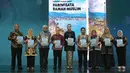 Membuka acara wisata halal bagi turis, Widi Wardhana tampil modis dengan gaya yang santun. [@widi.wardhana]