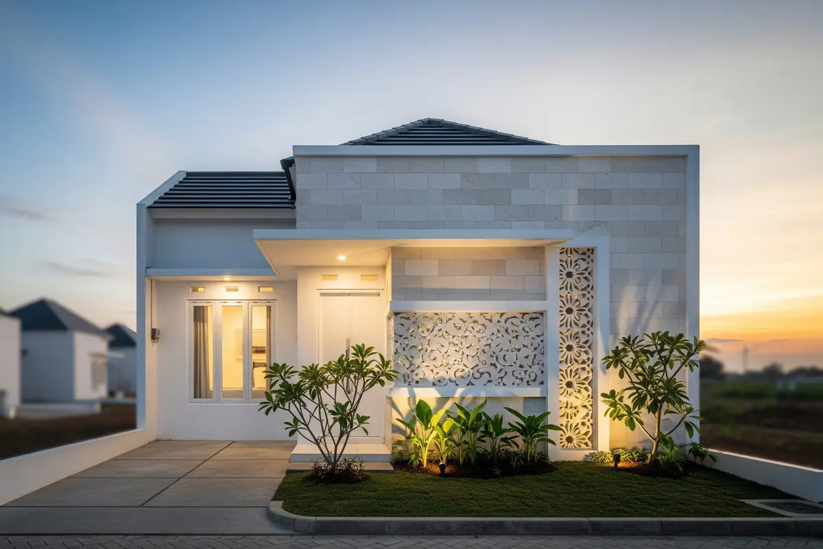 Model Batu Alam Depan Rumah Minimalis Model Batu Paras Jogja