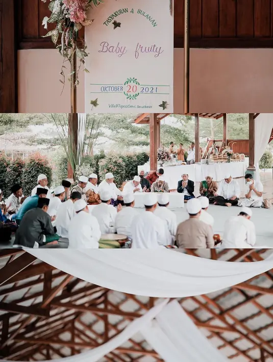 Siti Badriah Tasyakuran 4 Bulanan (Instagram/krisjianabah)