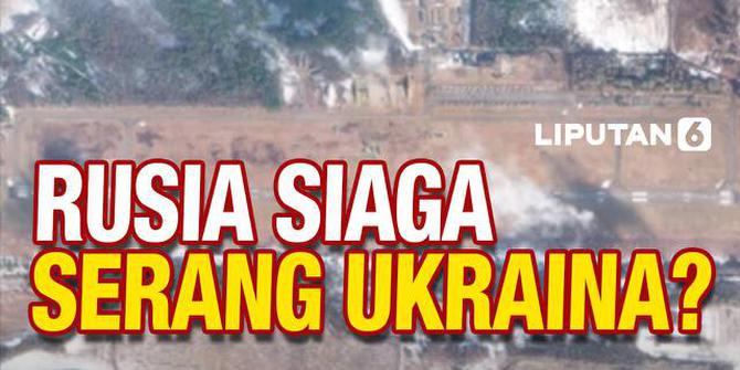 VIDEO: Tentara Rusia Makin Menumpuk di Perbatasan Ukraina, Siap Menyerang?