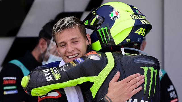 Fabio Quartararo dan Valentino Rossi
