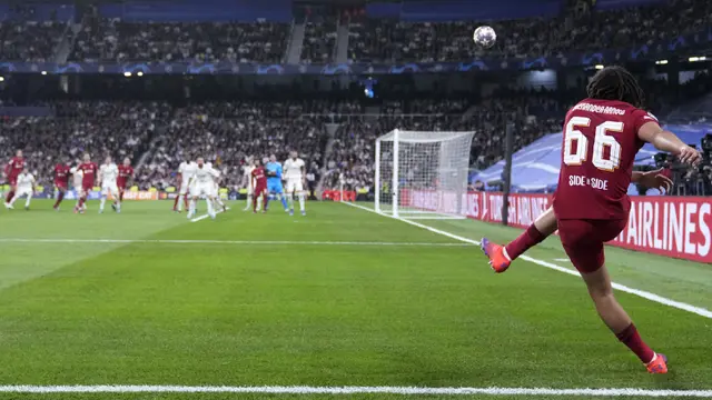 Foto: Real Madrid Kembali Kubur Mimpi Juara Liverpool di Liga Champions