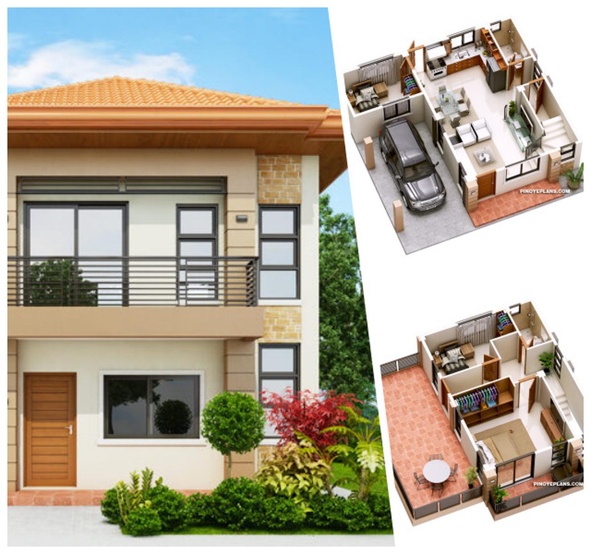 Desain Rumah 2 Tingkat
