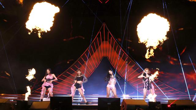 Blackpink di Coachella 2023  (AFP Photo)