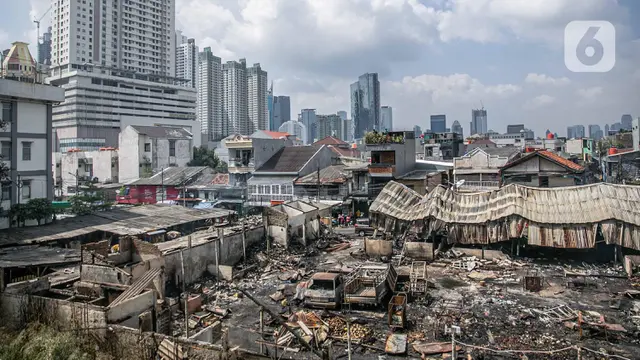 Usai Terbakar, Pasar Kambing Tanah Abang Akan Ditata Ulang