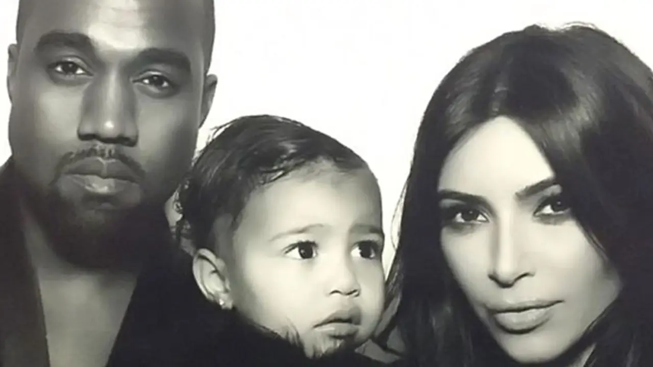 Kim Kardashian  dan Kanye West 