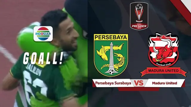 VIDEO: Gol Penentu Kemenangan Persebaya atas Madura United