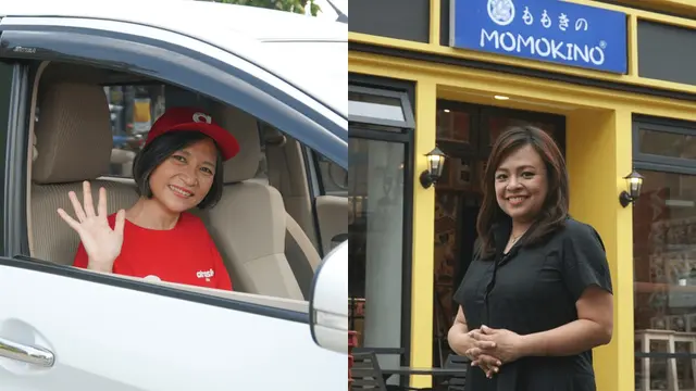 Nelly Purnomo pemilik dari usaha kuliner Momokino yang merupakan salah satu mitra merchant airasia food