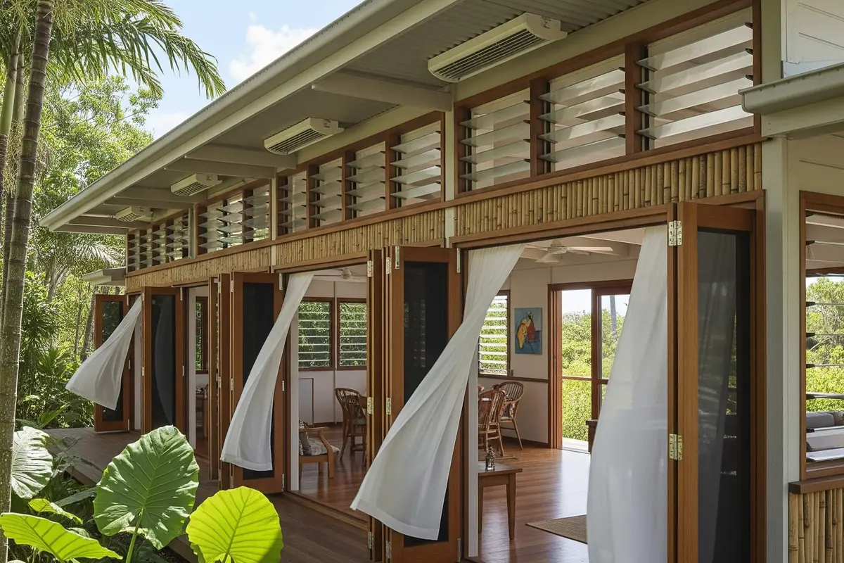 Rumah Sederhana Sejuk di Cuaca Panas