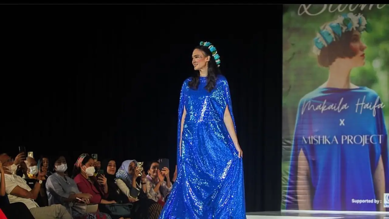 Nadine Chandrawinata Kompak dengan Anak Bulenya 