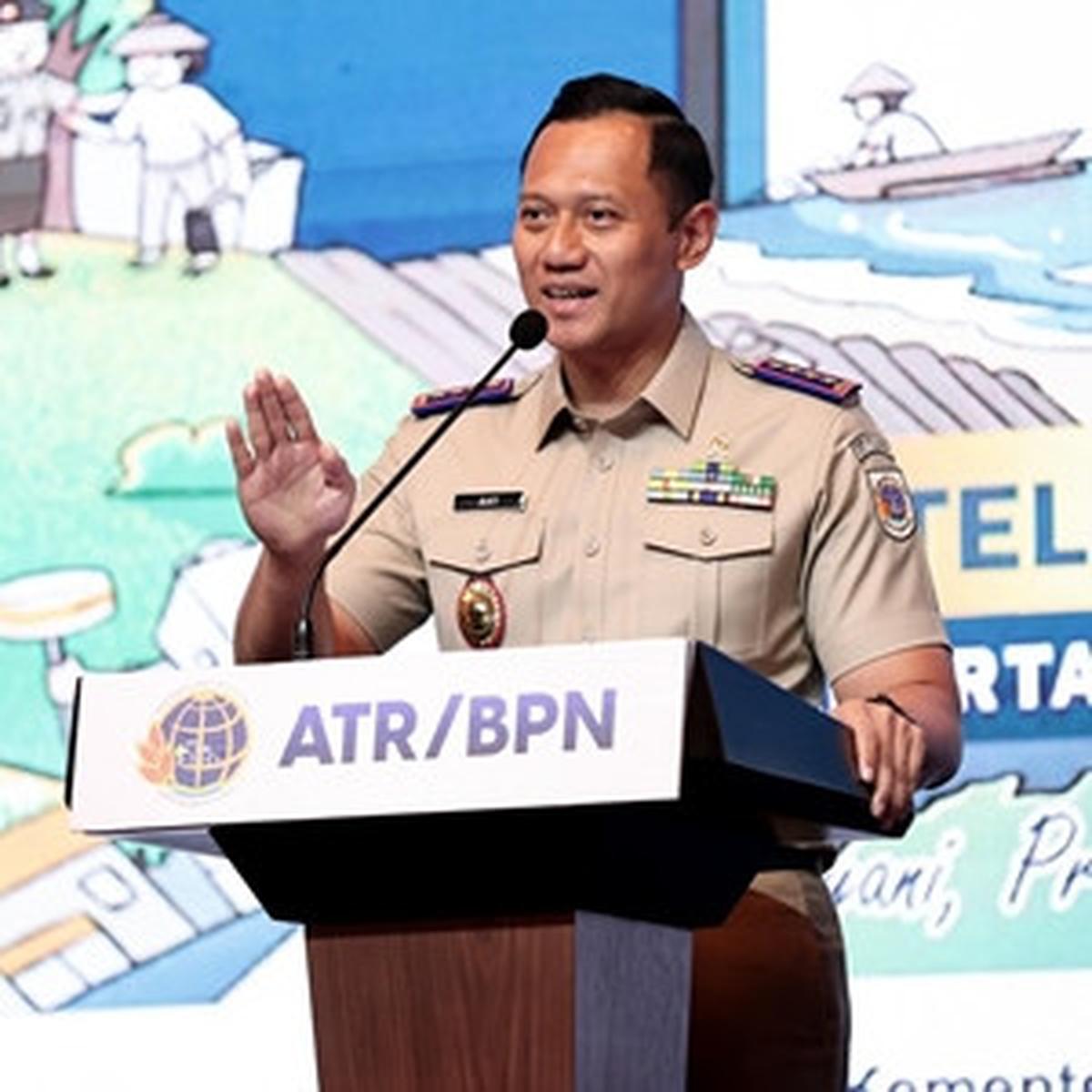 Mayor Teddy Minggir Dulu, Ini 8 Potret AHY Pimpin Rapat Sebagai Menteri ATR/BPN - Tampan dan Berkharisma