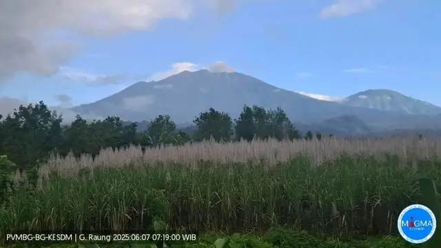 Ilustrasi Gunung Raung