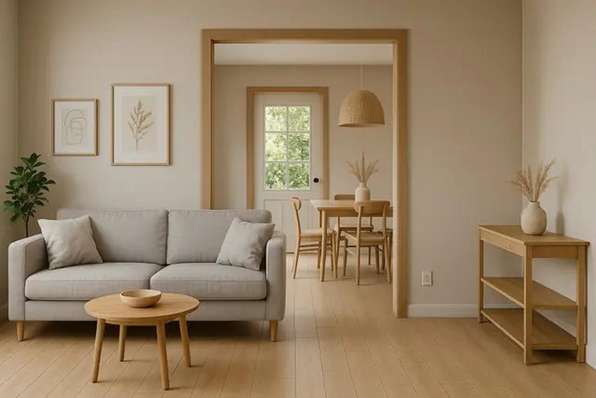 7 Desain Ruang Tamu 3x4 Pintu Tengah, Solusi Estetik untuk Rumah Minimalis