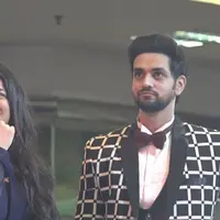 Suasana meet and greet Shakti Arora dan Radhika Madan dengan fans Indonesia di di Mall Metropolis Town Square, Tangerang, Banten. 