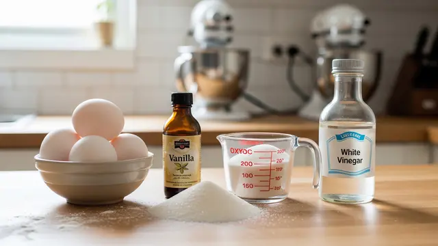 Resep Pavlova Simpel Ala Rumahan (AI Generated)
