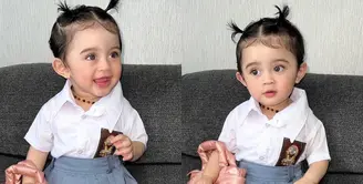 Belum lama ini, warganet dibuat gemas dengan foto-foto anak Ali Syakieb dan Margin Wieheerm yang bernama Guzelim Aracelli Ali Syakieb atau Guzel. (Instagram/guzelimalisyakieb).