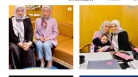 Momen temu kangen Lesti Kejora dan Siti Nurhaliza (Foto: Instagram lestykejora)
