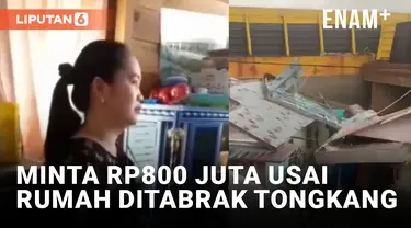 Warga Minta Ganti Rugi Rp800 Juta Akibat Rumah Hancur Ditabrak Kapal Tongkang