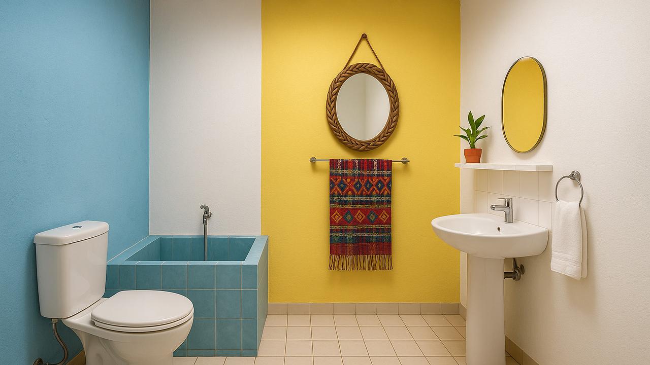 Model Kamar Mandi dan WC Sederhana di Kampung/Ilustrasi AI
