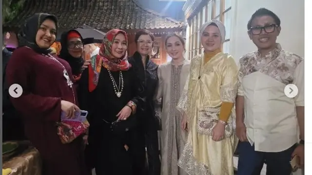 Artis Senior Buka Puasa Ramadhan di Rumah Jenny Rachman (Foto: na_nurularifin)