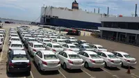 Toyota Indonesia melakukan ekspor kendaraan ke beberapa negara di Dunia (Arief)