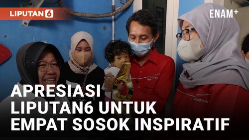 VIDEO: Liputan 6 Awards 2022 Berikan Penghargaan kepada Empat Sosok Inspiratif