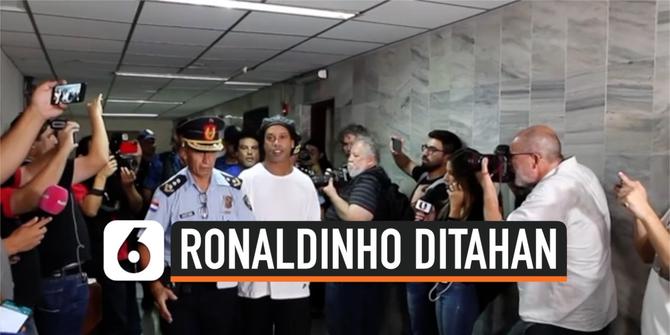 VIDEO: Ronaldinho Ditahan karena Gunakan Paspor Palsu