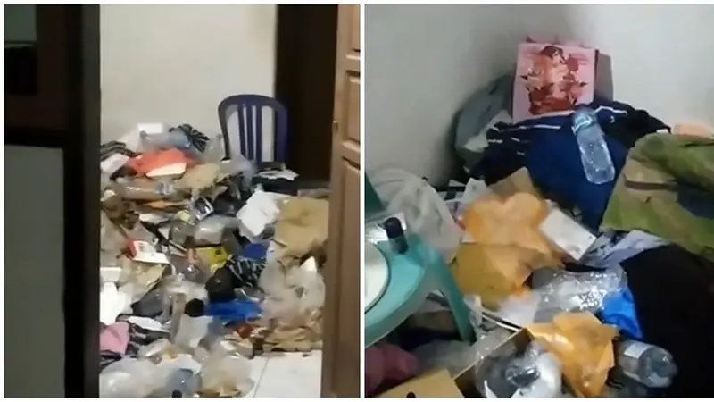 Viral Kamar Kos Driver Ojol Ini Penuh Sampah, Dikira Bau Mayat Sampai Dibuka Paksa