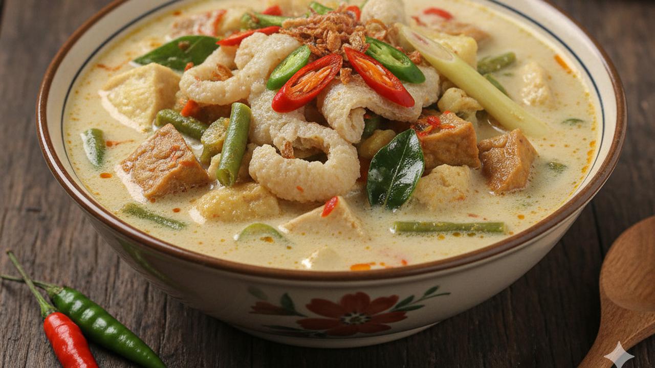 Resep Lodeh Kikil Santan Kental: Empuk, Lezat, dan Praktis Dibuat Sendiri di Rumah