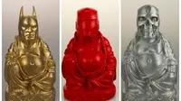 Apa jadinya jika karakter super hero diwujudkan dalam bentuk patung Budha? Ini hasilnya