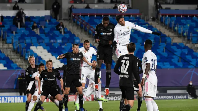 Taklukkan Monchendgladbach, Madrid Lolos ke 16 Besar Liga Champions