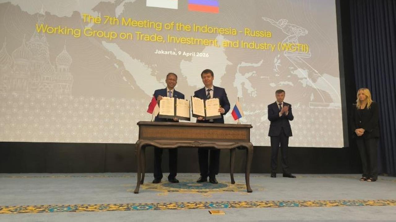 Perkuat Kerja Sama Ekonomi RI-Rusia, WGTII ke-7 Hasilkan Protokol Penting