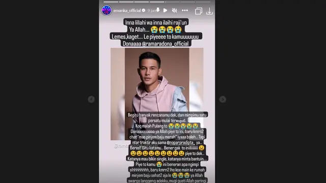 Rama Bintang Pantura Meninggal Dunia. (instagram.com/ervanka_official)
