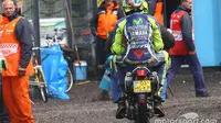 Gagal Finis di Sirkuit Assen, Rossi Sebut Dirinya Bodoh