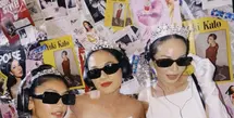 Di antara banyaknya tamu yang hadir, penampilan trio Enzy Storia, Sheryl Sheinafia, dan Canti Tachril berhasil mencuri perhatian. [@enzystoria].