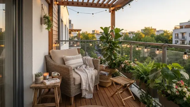 Ide Sudut Santai di Balkon Rumah