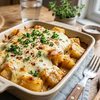 Singkong Panggang Keju dengan Topping Mozzarella (AI Generated)